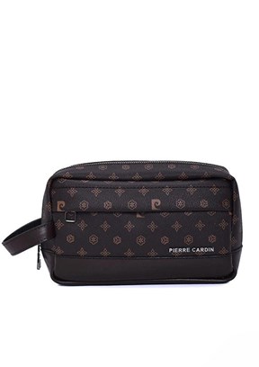PİERRE CARDİN Kahverengi Erkek El Çantası