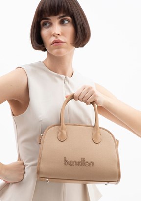 BENETTON Camel Kadın El Çantası