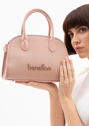 BENETTON Pembe Kadın El Çantası