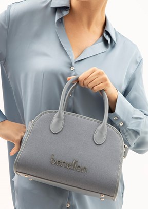 BENETTON Mavi Kadın El Çantası