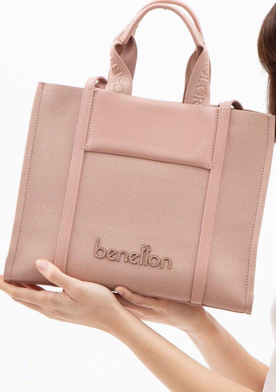BENETTON Pembe Kadın El Çantası