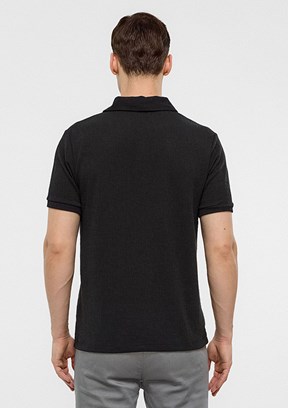 BACKANDBOND Siyah Erkek Polo Yaka T-Shirt