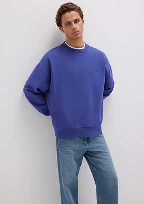 MAVİ Mavi Erkek Bisiklet Yaka Sweatshirt