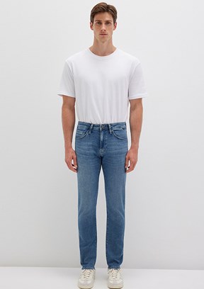 MAVİ Jake Sporty Indigo Puslu Erkek Jean Pantolon