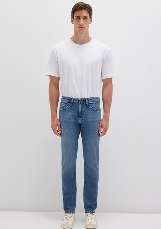 MAVİ Jake Sporty Indigo Puslu Erkek Jean Pantolon