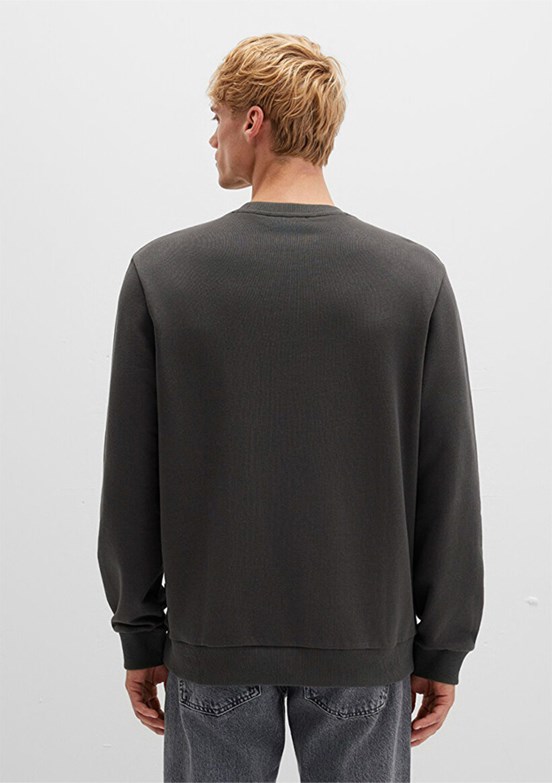 MAVİ Gri Erkek Bisiklet Yaka Sweatshirt