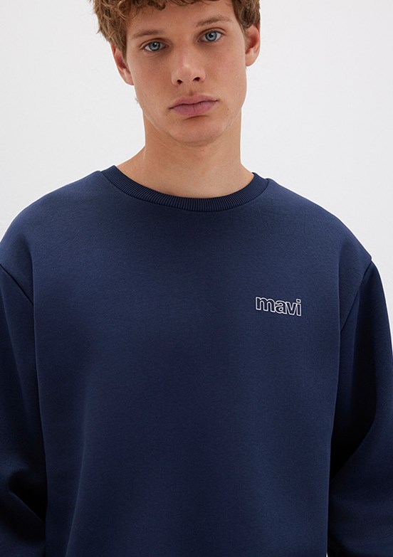 MAVİ Lacivert Erkek Sweatshirt