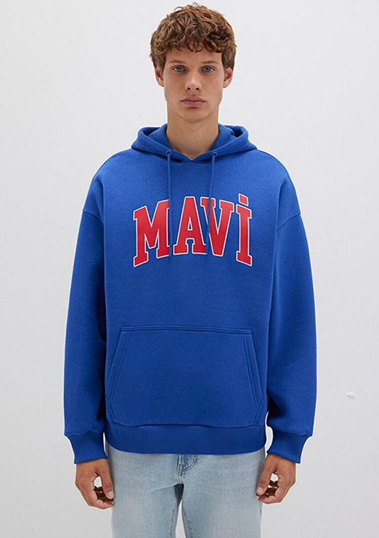 MAVİ Mavi Erkek Kapüşonlu Sweatahirt