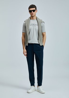 LUFİAN Lacivert Erkek Jogger Pantolon