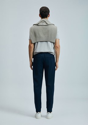 LUFİAN Lacivert Erkek Jogger Pantolon