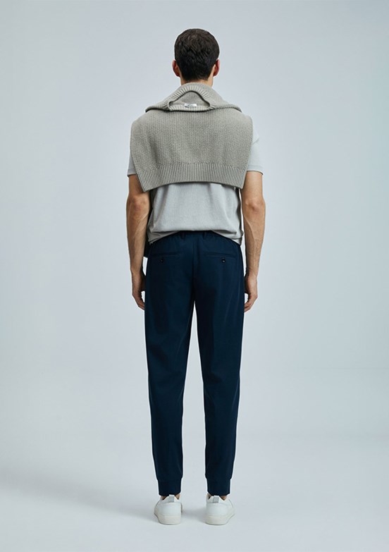LUFİAN Lacivert Erkek Jogger Pantolon
