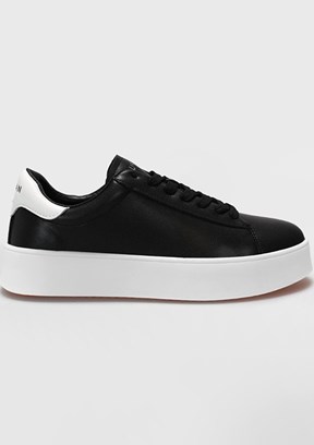 LUFİAN Siyah Erkek Sneaker Ayakkabı