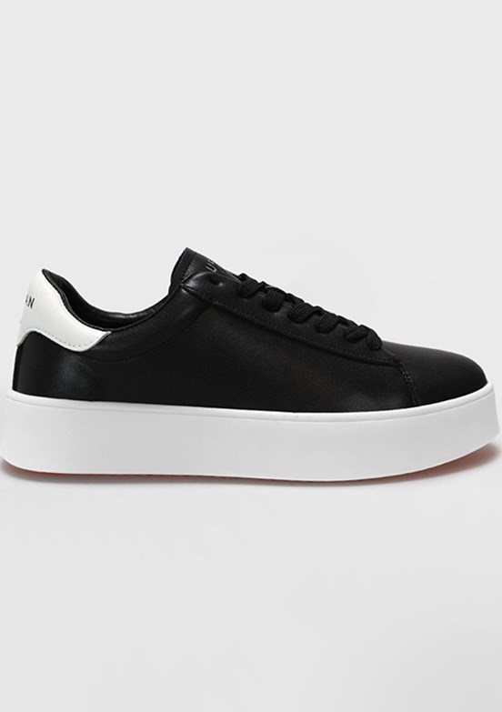 LUFİAN Siyah Erkek Sneaker Ayakkabı