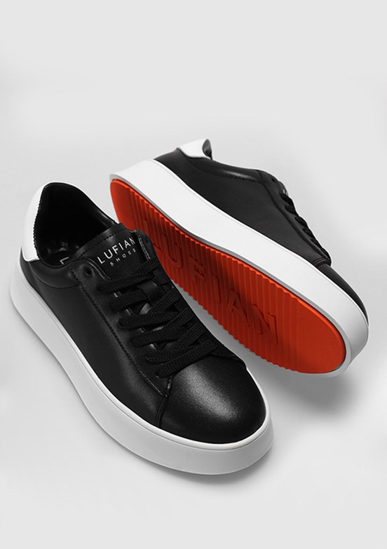 LUFİAN Siyah Erkek Sneaker Ayakkabı