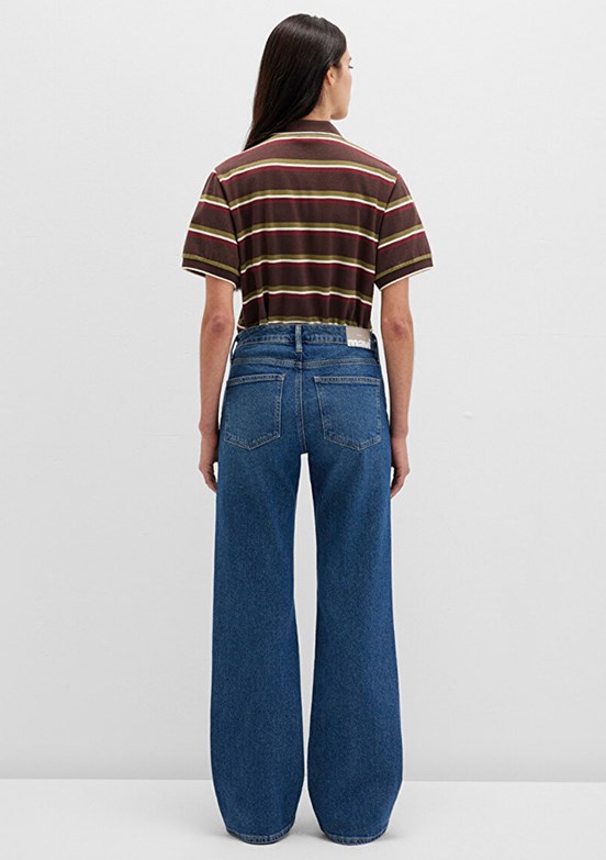 MAVİ IBIZA - M1010530-90504 Kadın Çok Renkli Straight Jean Pantolon