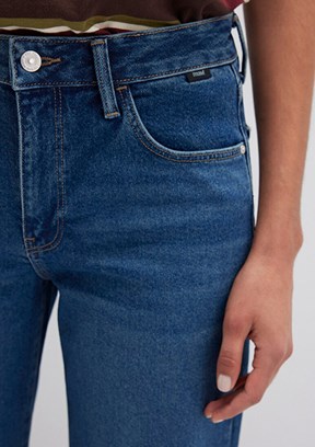 MAVİ IBIZA - M1010530-90504 Kadın Çok Renkli Straight Jean Pantolon