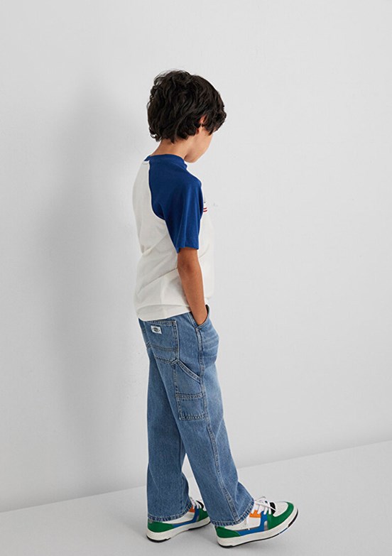 MAVİ Çok Renkli Erkek Çocuk Fox Jean Pantolon