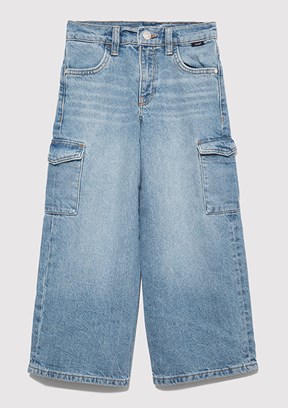 MAVİ Çok Renkli Kız Çocuk Lina Jean Pantolon