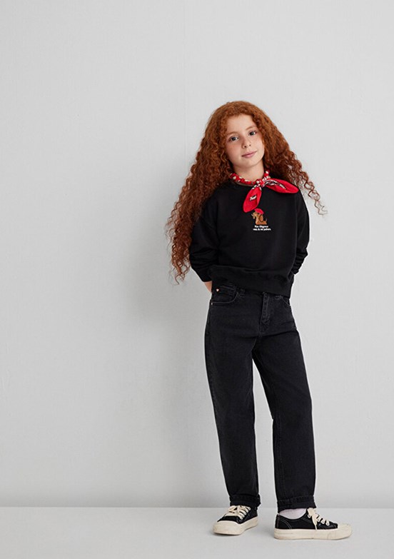 MAVİ Çok Renkli Kız Çocuk Lol Jean Pantolon