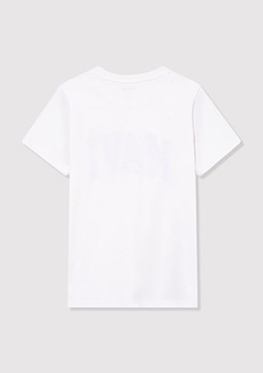 MAVİ Beyaz Erkek Çocuk Baskılı T-Shirt