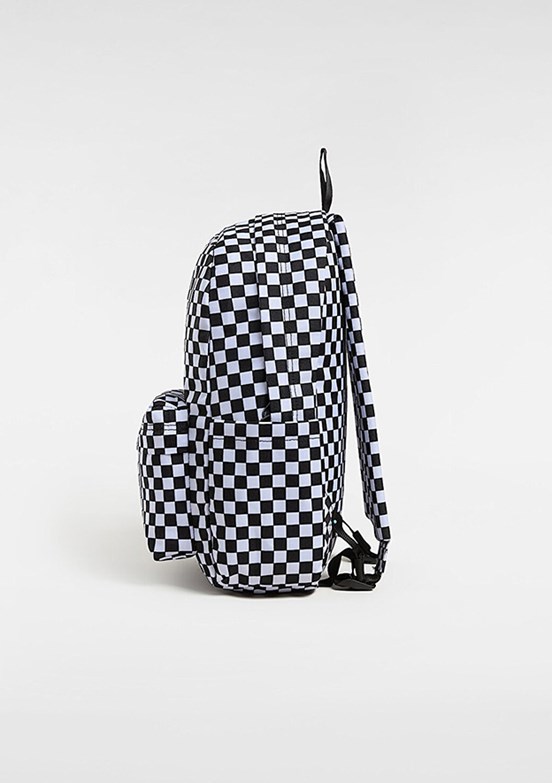VANS Siyah-Beyaz Unisex Okul Çantası