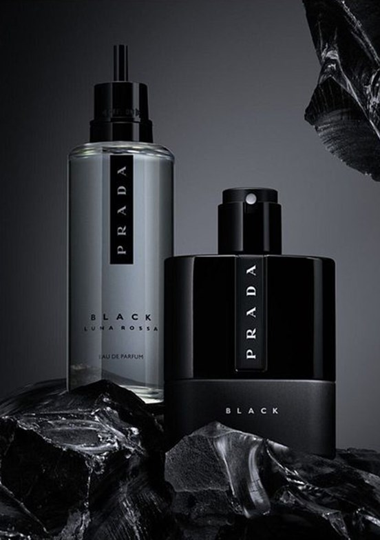 PRADA Luna Rossa Black EDP 150 ml Refill Erkek Parfüm