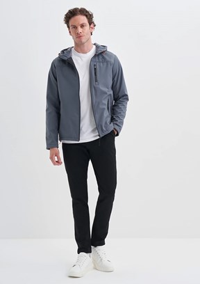 CAZADOR Caz 1047 Erkek Antrasit Soft Shell Mont