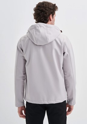 CAZADOR Caz 1047 Erkek Gri Soft Shell Mont