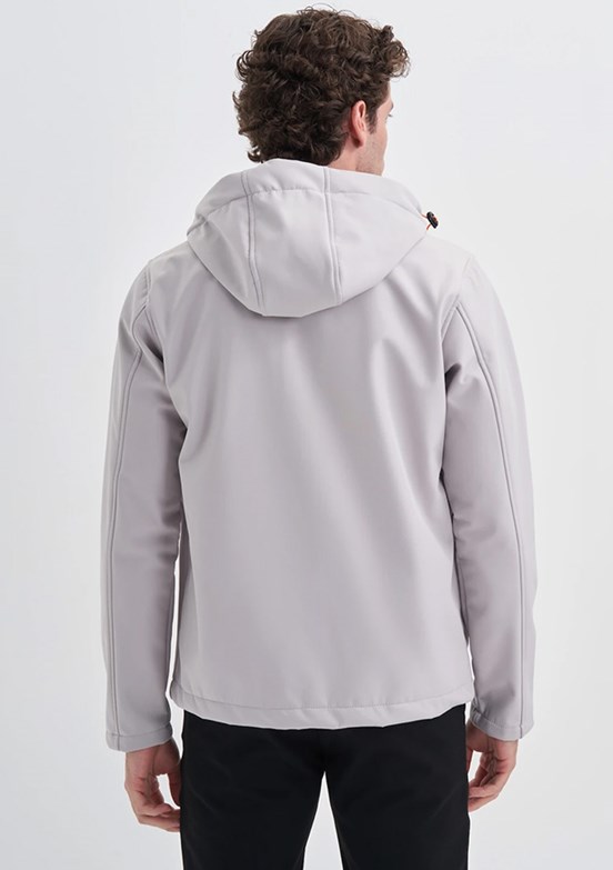 CAZADOR Caz 1047 Erkek Gri Soft Shell Mont