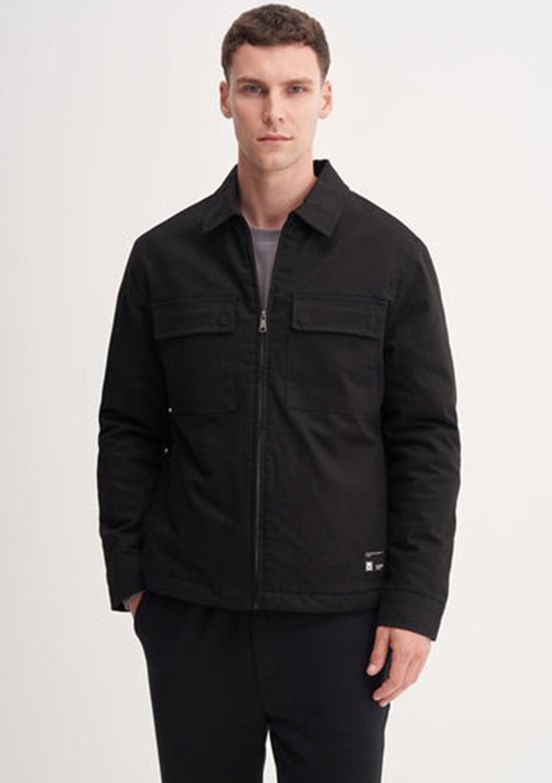 CAZADOR Caz 1309 Erkek Siyah Basic Mont