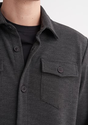 CAZADOR Caz 5349 Erkek Antrasit Polo Yaka Sweatshirt