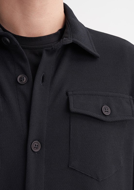 CAZADOR Caz 5349 Erkek Lacivert Polo Yaka Sweatshirt