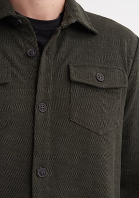 CAZADOR Caz 5349 Erkek Yeşil Polo Yaka Sweatshirt