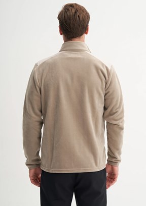CAZADOR Caz 5365 Erkek Bej Dik Yaka Sweatshirt