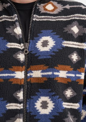 CAZADOR Caz 5392 Erkek Siyah Dik Yaka Sweatshirt