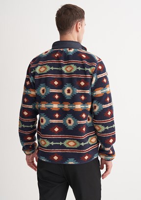 CAZADOR Caz 5392 Erkek Lacivert Dik Yaka Sweatshirt