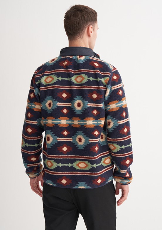CAZADOR Caz 5392 Erkek Lacivert Dik Yaka Sweatshirt