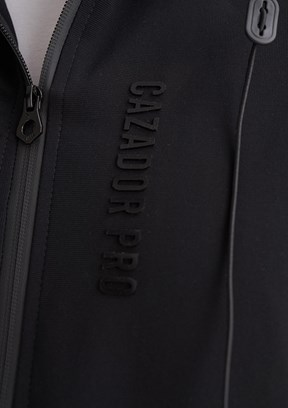 CAZADOR Caz 5397 Erkek Siyah Kapüşonlu Sweatshirt