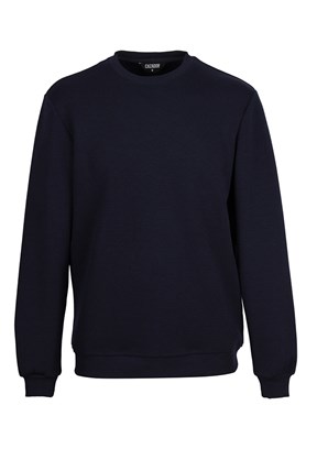 CAZADOR Caz 5352 Erkek Lacivert Bisiklet Yaka Sweatshirt