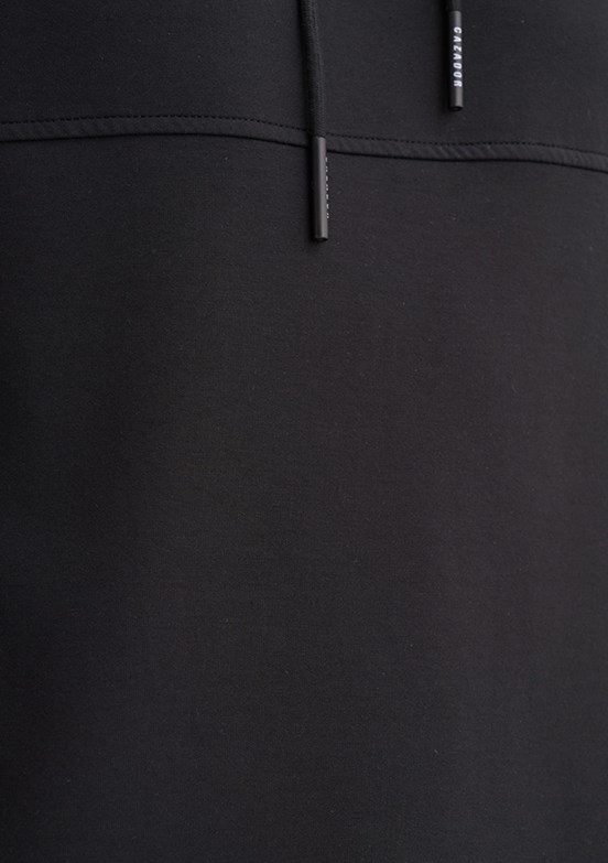 CAZADOR Caz 5372 Erkek Siyah Kapüşonlu Sweatshirt