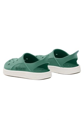 BOATİLUS Rubber Sabot Cloggy Forest/White Erkek Çocuk Sandalet