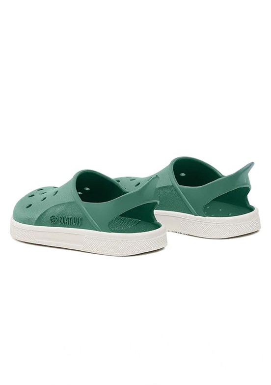 BOATİLUS Rubber Sabot Cloggy Forest/White Erkek Çocuk Sandalet