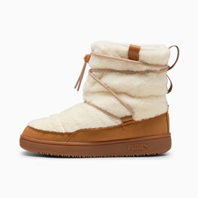PUMA Krem Kadın Snowbae Suede Bot