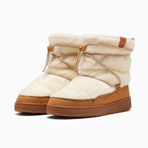 PUMA Krem Kadın Snowbae Suede Bot