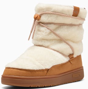 PUMA Krem Kadın Snowbae Suede Bot
