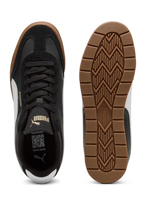 PUMA Super Turino - 40261202 Unisex Siyah Beyaz Sneaker Ayakkabı