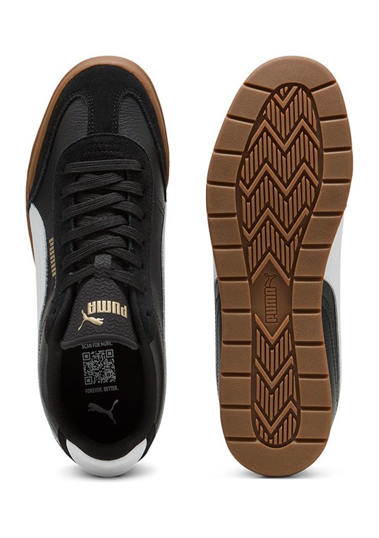 PUMA Super Turino - 40261202 Unisex Siyah Beyaz Sneaker Ayakkabı