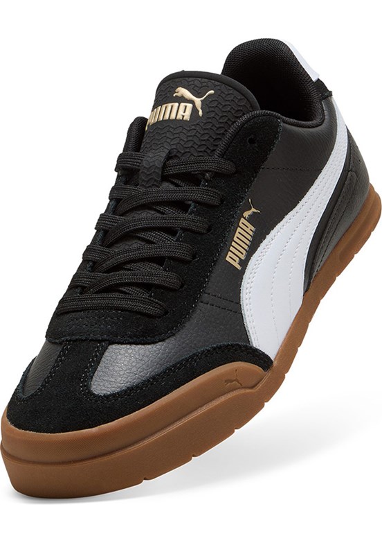 PUMA Super Turino - 40261202 Unisex Siyah Beyaz Sneaker Ayakkabı