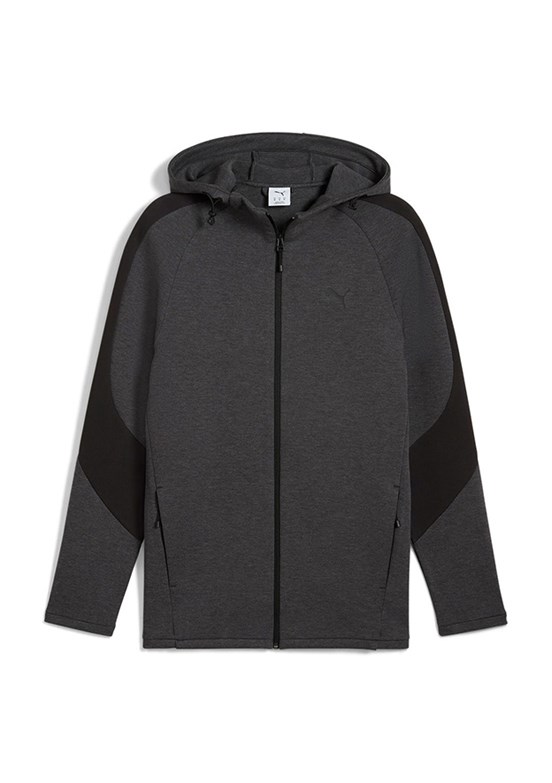 PUMA Evostripe Core - 63152907 Erkek Gri Kapüşonlu Sweatshirt