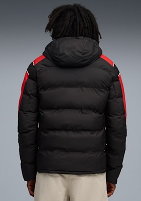 PUMA Siyah Erkek Ferrari MT7 Ecolite Şişme Mont